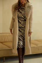 Load image into Gallery viewer, Taupe Fur Coat

