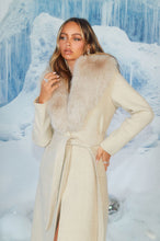 Load image into Gallery viewer, Nude Faux Fur Coat
