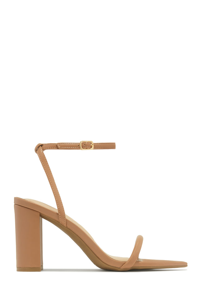 Load image into Gallery viewer, Reyna Single Sole Block Heels - Nude
