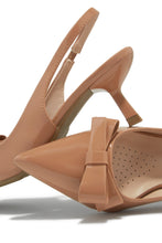 Load image into Gallery viewer, Alayna Mid Heel Slingback Pumps - Nude
