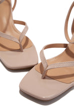 Load image into Gallery viewer, Letty Chunky Mid Heels - Nude
