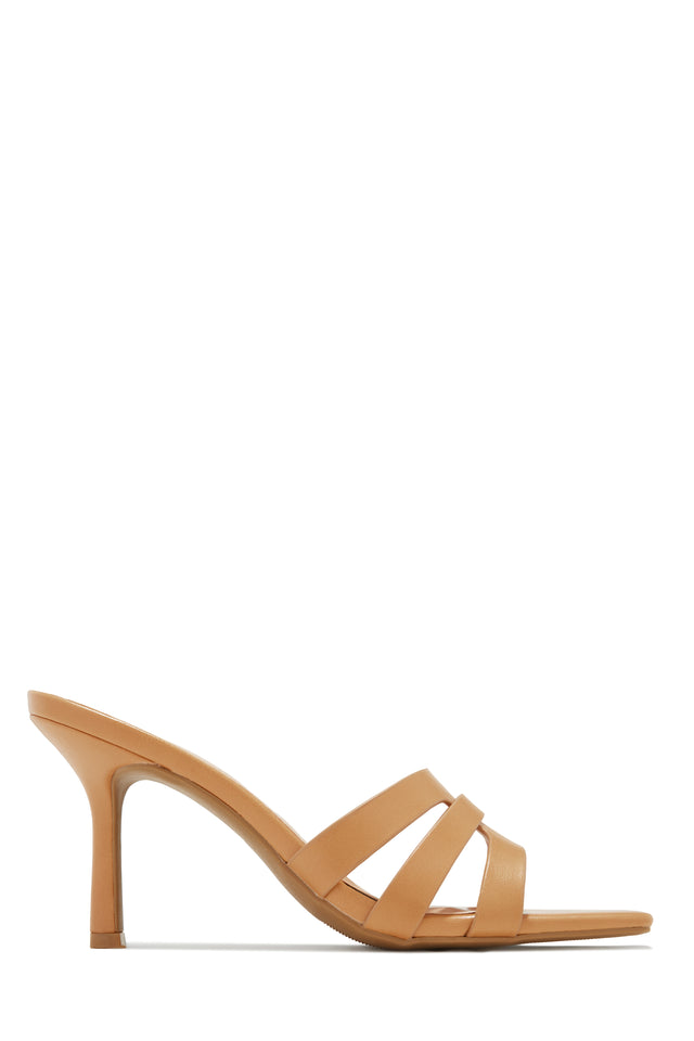 Load image into Gallery viewer, Nude Single Sole Mule Heels
