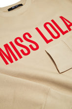 Load image into Gallery viewer, Miss Lola Exclusive Crewneck Sweater - Nude
