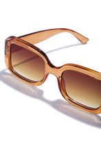 Load image into Gallery viewer, Sunny Beaches Oversized Sunglasses - Tan
