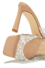 Load image into Gallery viewer, Nude Single Sole Mule Heels
