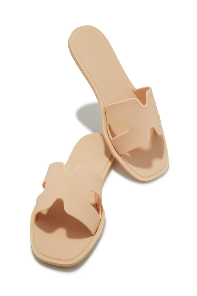 Load image into Gallery viewer, Kaylee Jelly Slip On Sandals - Green
