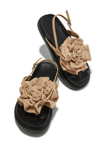 Load image into Gallery viewer, Nude and Black Sandal
