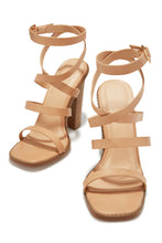 Load image into Gallery viewer, Jennie Strappy High Heels - Nude
