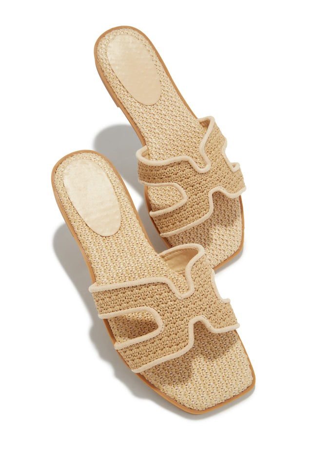 Load image into Gallery viewer, Island Getaway Slip On Sandals - Nude
