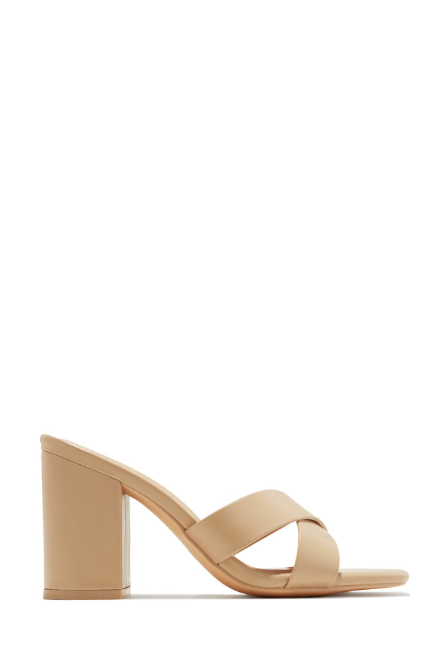 Load image into Gallery viewer, Nude Chunky Heels
