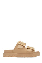 Load image into Gallery viewer, Arani Chunky Slip On Sandals - Nude
