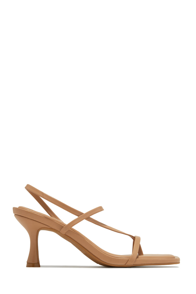 Load image into Gallery viewer, Elsie Slingback Mid Heels - Nude
