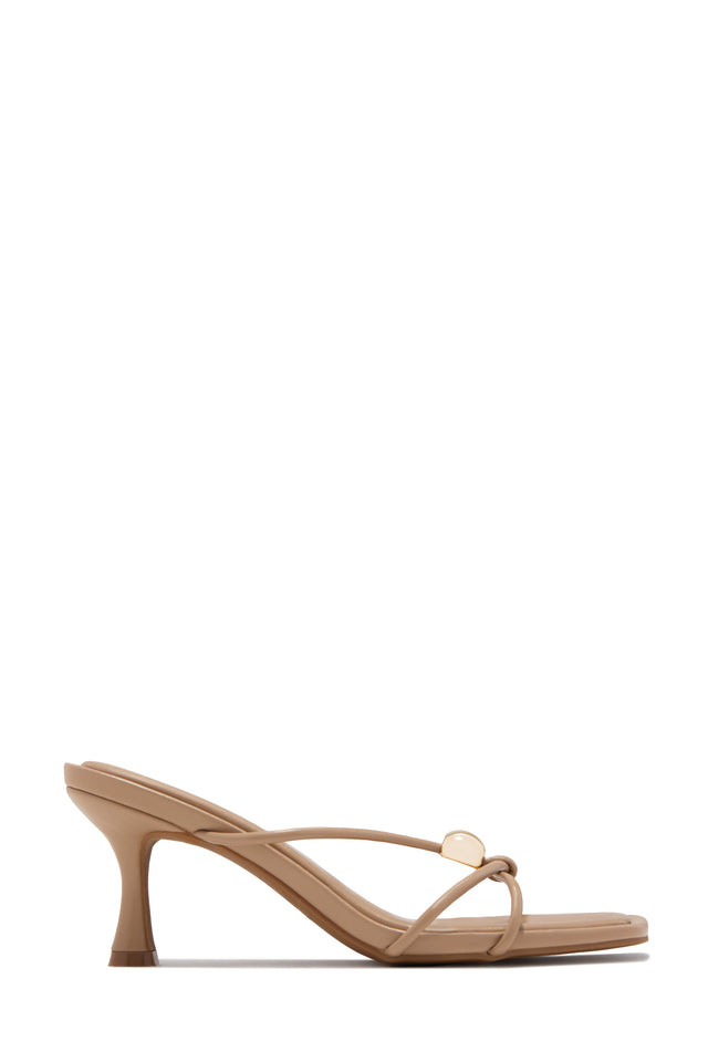 Load image into Gallery viewer, Calia Mid Heel Mules - Nude
