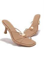 Load image into Gallery viewer, Calia Mid Heel Mules - Nude

