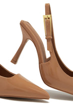 Load image into Gallery viewer, Caroline Slingback Pumps - Nude
