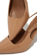 Load image into Gallery viewer, Caroline Slingback Pumps - Nude
