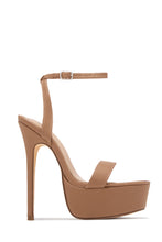 Load image into Gallery viewer, Your Temptation Platform High Heels - Nude
