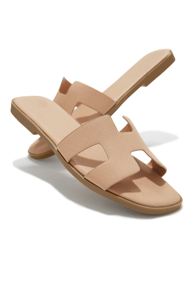 Load image into Gallery viewer, Nude Summer Sandals
