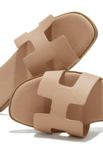Load image into Gallery viewer, Nude Slip On Trending Sandals
