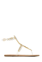 Load image into Gallery viewer, Clear Stone Sandals
