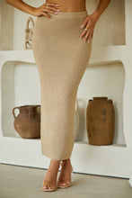 Load image into Gallery viewer, Nude Maxi Skirt Set
