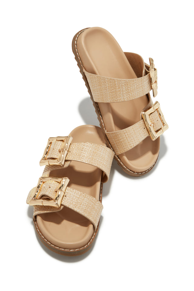 Load image into Gallery viewer, Nude Summer Sandal
