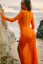 Load image into Gallery viewer, Orange Long Sleeve Maxi
