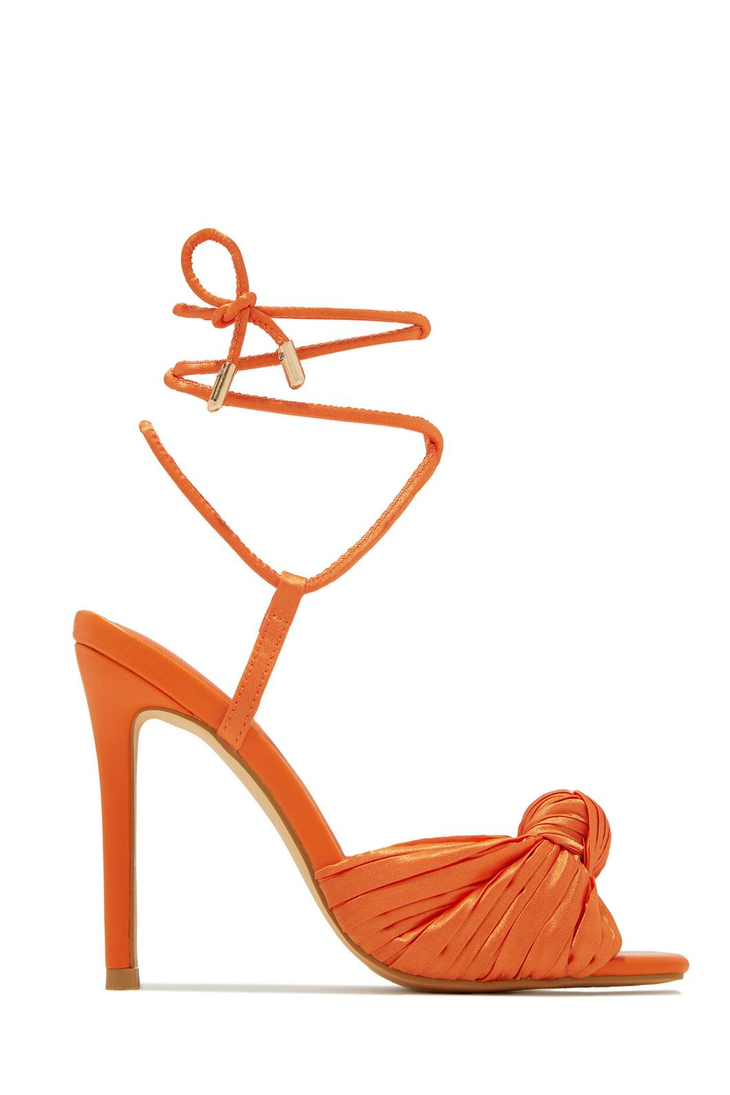 Orange High Heels