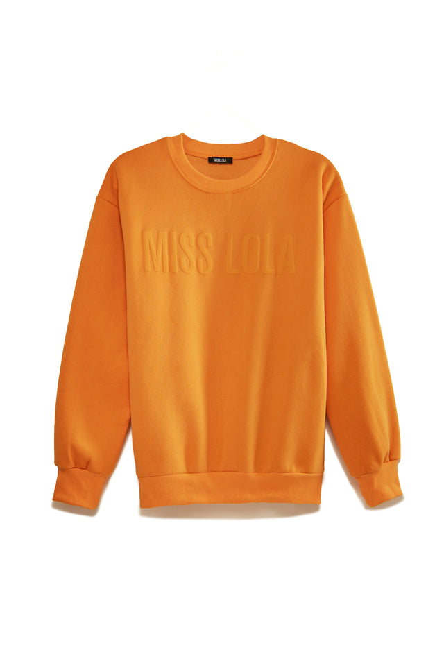 Load image into Gallery viewer, Miss Lola Exclusive Crewneck Sweater - Taupe
