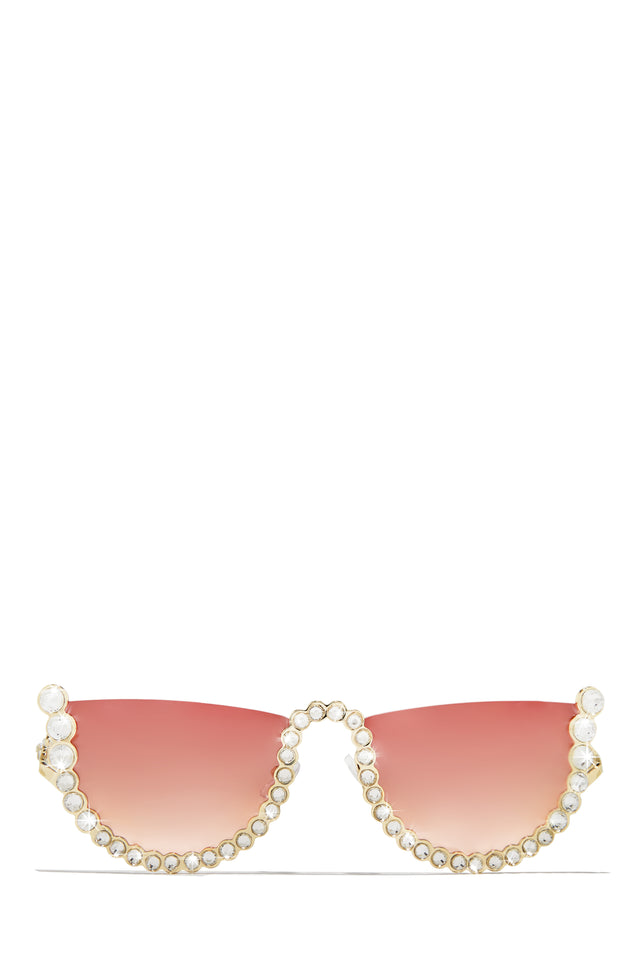 Load image into Gallery viewer, Summer Pink Embellished Glasses
