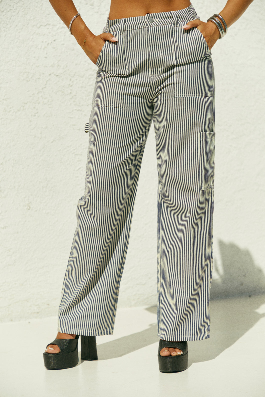 Cargo Striped Pant