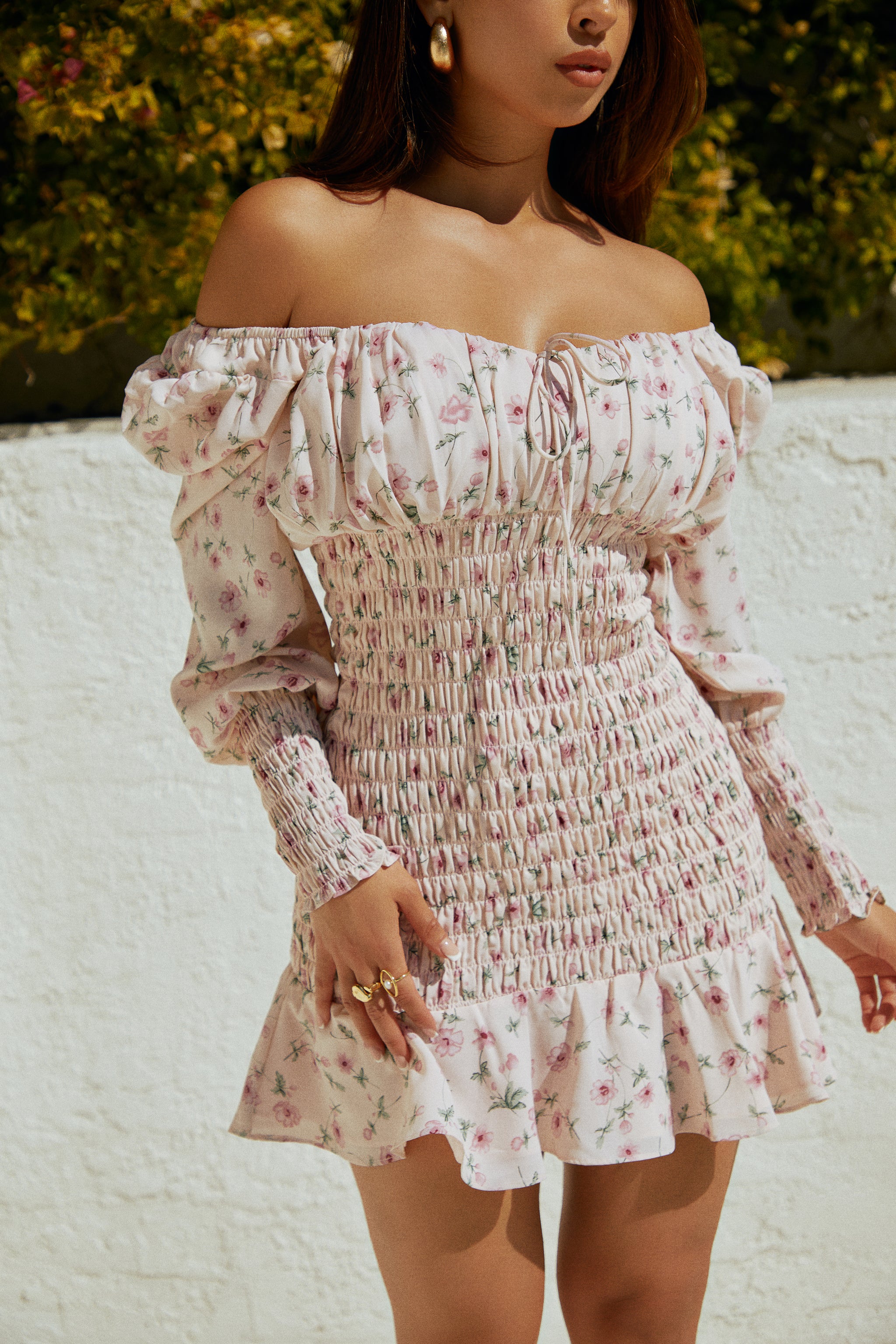 Molina mini dress blush deals