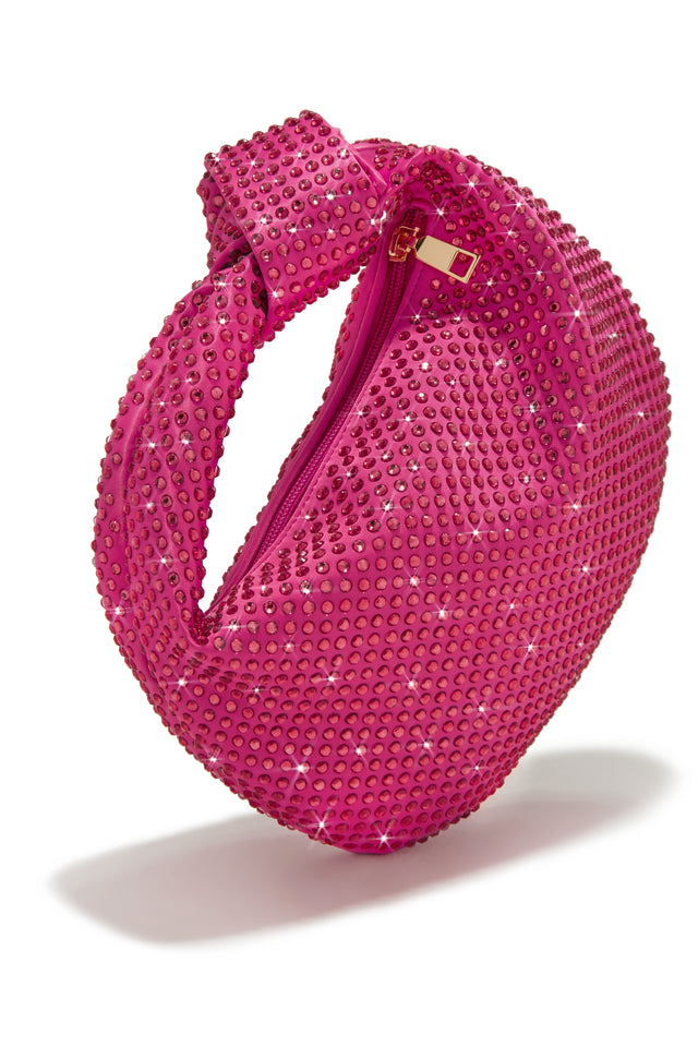 Load image into Gallery viewer, Pink Going Out Embellished Handbag
