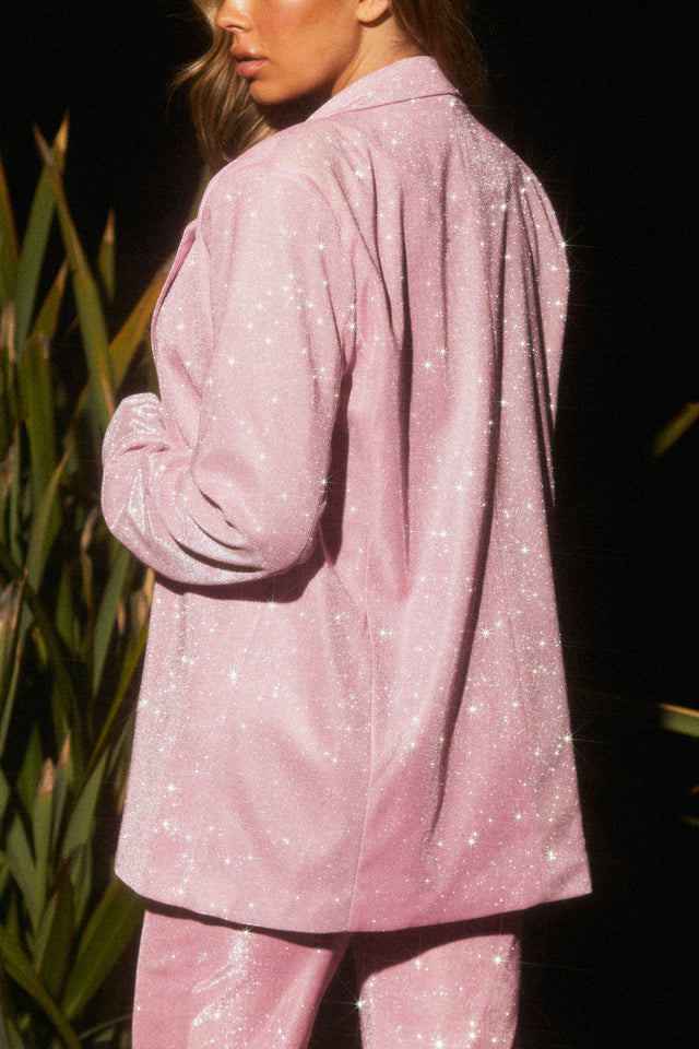 Load image into Gallery viewer, Pink Statement Blazer
