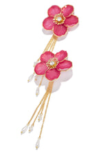 Load image into Gallery viewer, Pink Flower Earring
