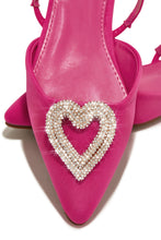 Load image into Gallery viewer, Pink Pointed Toe Embellished Flats
