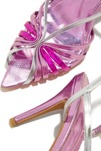 Load image into Gallery viewer, Kataya Ankle Strap Pointed Toe Heels - Pink
