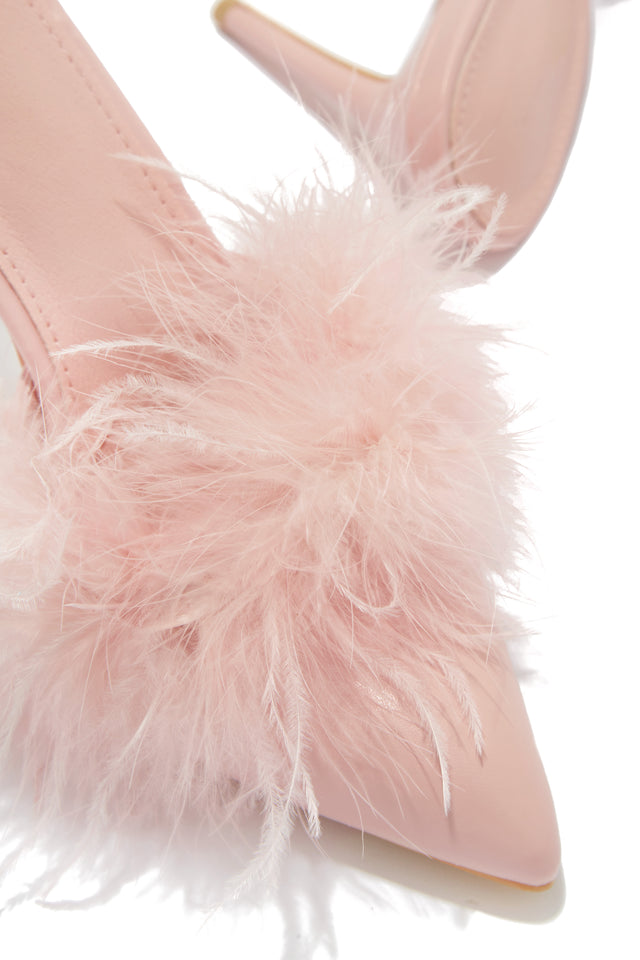 Lola + The Boys Hot Pink Faux Fur Coat, 2