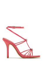 Load image into Gallery viewer, Lovestruck Embellished Strappy High Heels - Pink
