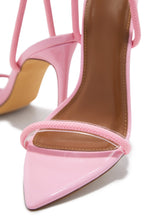 Load image into Gallery viewer, Valeria Lace Up High Heels - Pink

