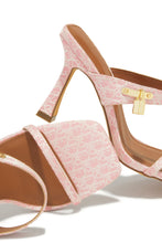 Load image into Gallery viewer, Danya Single Sole Mule Heels - Pink
