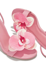 Load image into Gallery viewer, Vacay Getaway Lace Up Single Sole Heels - Pink
