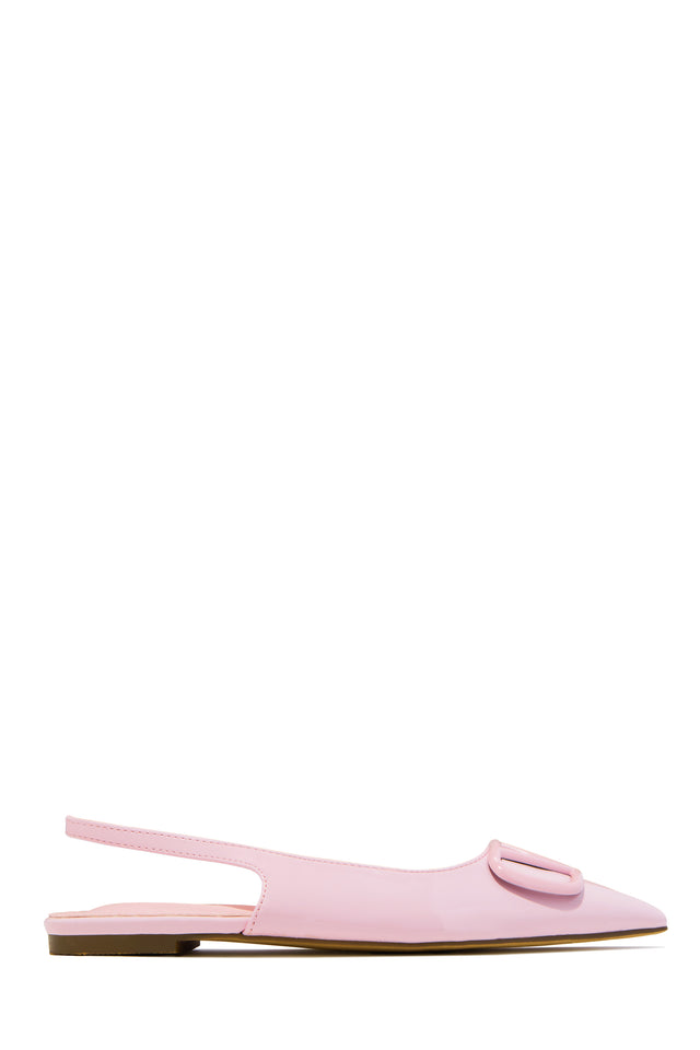 Load image into Gallery viewer, Violet Slingback Flats - Pink
