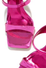 Load image into Gallery viewer, Pink Single Sole Mule Heels
