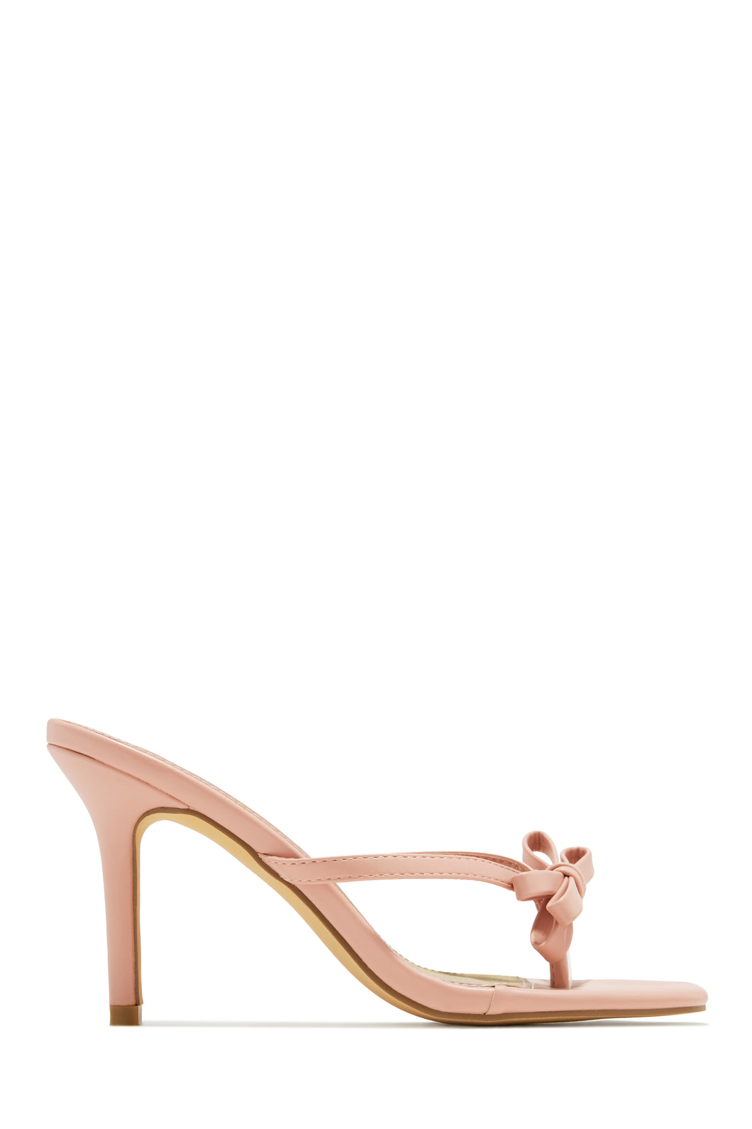 Blush Slip On Heel