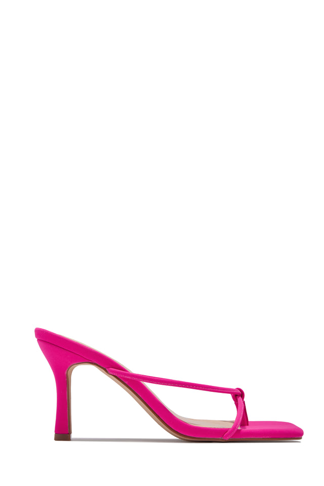 Load image into Gallery viewer, Mely Mid Heel Mules - Pink
