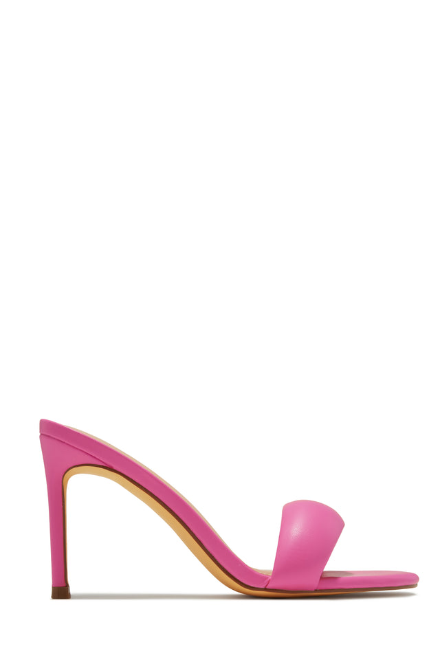 Miss Lola | Alisha White Mid Heel Mules – MISS LOLA