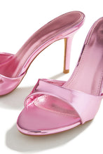Load image into Gallery viewer, Kelia Mid Heel Mules - Pink
