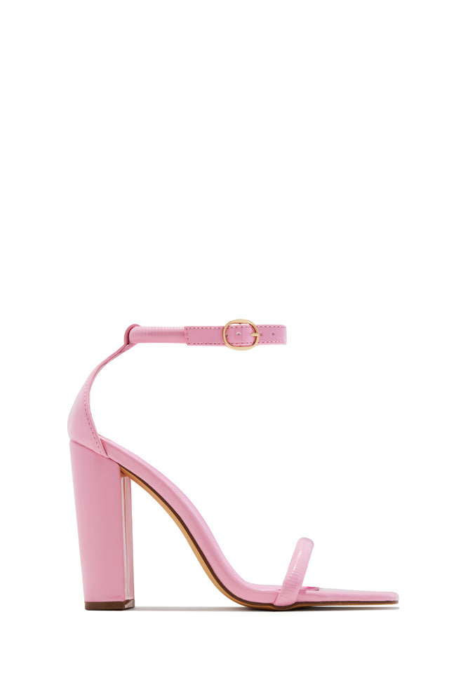 Load image into Gallery viewer, Marci Block Heels - Pink
