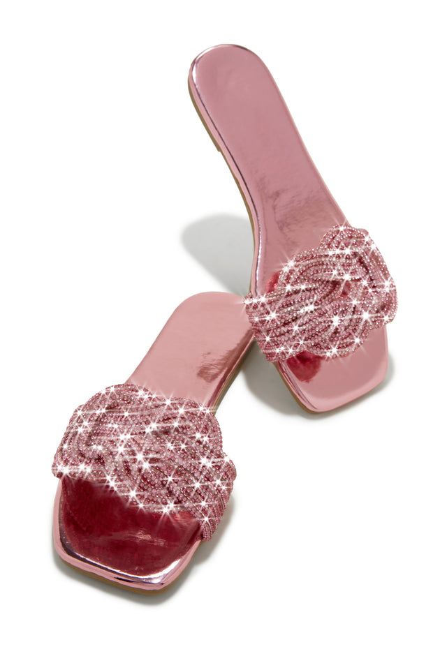 Load image into Gallery viewer, Pretty In Pink Sandals
